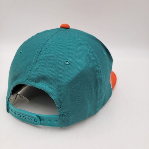 Vintage Sports Specialties The Twill Miami Dolphins SCRIPT Snapback Hat Teal OJ - Picture 3 of 11